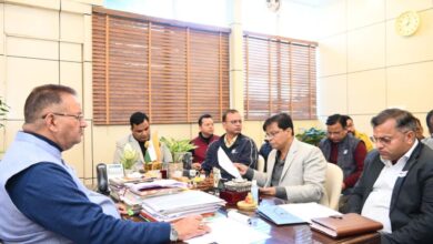 कैबिनेट मंत्री जोशी ने मसूरी विधानसभा क्षेत्र के तहत जलनिगम व जल संस्थान के किए जा रहे विकास कार्यों को परखा