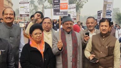 राज्यसभा सांसद डॉ नरेश बंसल ने कहा, कांग्रेस ने  डॉ अंबेडकर और देश के महापुरुषों का हमेशा किया अपमान