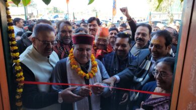 निकाय चुनाव: भाजपा अध्यक्ष महेंद्र भट्ट ने किया देहरादून नगर निगम के मेयर प्रत्याशी सौरभ थपलियाल के कार्यालय का उद्घाटन
