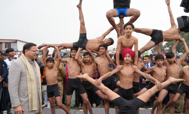 राष्ट्रीय खेलों से पहले उत्तराखंड को मिली बड़ी सौगात, सीएम पुष्कर धामी ने  किया चकरपुर खटीमा में वन चेतना केंद्र स्पोर्ट्स स्टेडियम का लोकार्पण