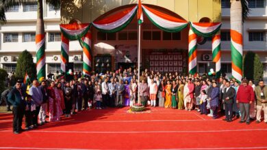 एसजीआरआरयू सहित SGGR के संस्थानों में रही गणतन्त्र दिवस की धूम