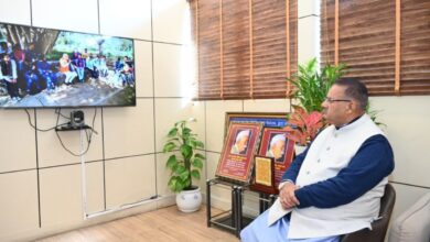 कैबिनेट मंत्री गणेश जोशी ने सुना   प्रधानमंत्री मोदी का परीक्षा पे चर्चा कार्यक्रम 