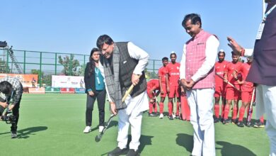 नेशनल गेम्स :सीएम पुष्कर धामी ने किया कुश्ती व हॉकी प्रतियोगिता का आगाज