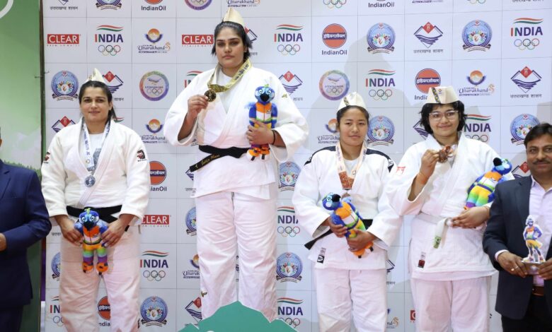 राष्ट्रीय खेल: रोमांचक मुकाबलों में यश, इशरूप और तुलिका ने जूडो में जीते स्वर्ण पदक