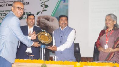 एसजीआरआर विश्वविद्यालय में दो दिवसीय अंतरराष्ट्रीय सम्मेलन ‘बायोटेक फ्रंटियर्स 2025‘ का आगाज ,  देश के 8 राज्यों के 250 से अधिक प्रतिभागियों ने किया प्रतिभाग 
