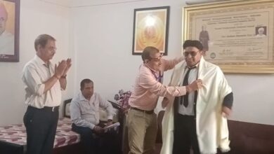 मातावाला बाग में धरना प्रदर्शन नारेबाजी पर कोर्ट ने लगाई रोक, दरबार साहिब में कुश्ती कोच  पवन शर्मा के सम्मान में विदाई समारोह किया गया आयोजित