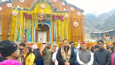 बीकेटीसी अध्यक्ष हेमंत द्विवेदी ने किए श्री केदारनाथ धाम के दर्शन , देश के सैनिकों के नाम  की  रूद्राभिषेक पूजा , प्रदेश -देश के सुख-समृद्धि की कामना