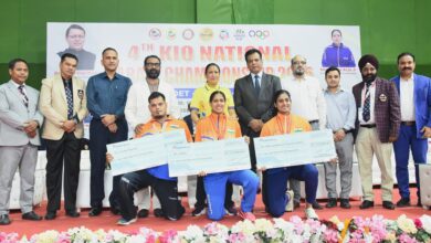 खेल मंत्री रेखा आर्या ने चौथी किओ नेशनल कराटे चैंपियनशिप के पदक विजेताओं को किया सम्मानित, कहा – प्रदेश के लिए पदक जीत कर लाते ही सरकारी नौकरी उनकी प्रतीक्षा करती मिलेगी