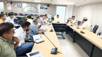 एमडीडीए वीसी तिवारी ने कहा – मानचित्र शमन के लिए प्रत्येक माह में 2 बार लगायें शमन कैम्प  