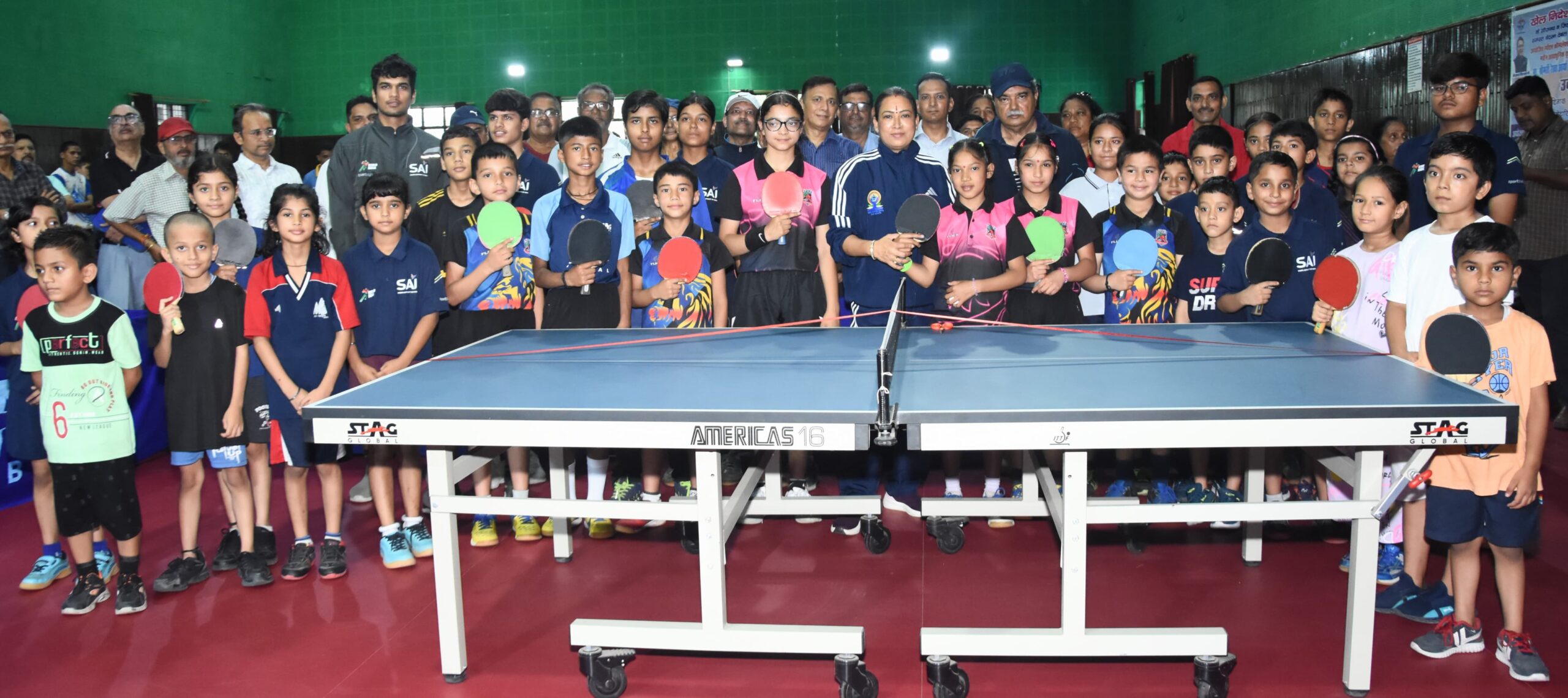 बड़ी सौगात – खेल मंत्री रेखा आर्या ने किया टेबल टेनिस कोर्ट का उद्घाटन, कहा – प्रैक्टिस में नहीं आएगी कोई परेशानी