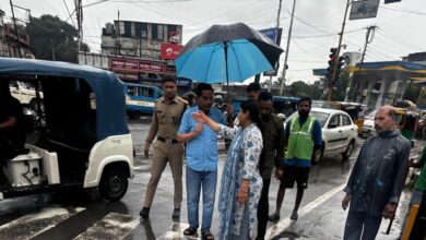 नगर आयुक्त नमामि बंसल ने किया जल भराव वाले क्षेत्रों का स्थलीय निरीक्षण, पानी की निकासी को निगम ने किया पर्याप्त इंतजाम