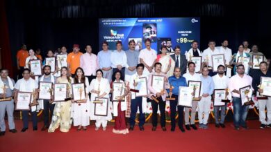 स्वास्थ्य संवाद एवं चिकित्सा सेवा सम्मान समारोह 2025 में 26 उत्कृष्ट चिकित्सकों को किया गया सम्मानित