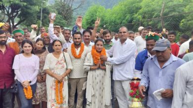 11 गांवों ने मिलकर पेश की एकता की मिसाल – खत समाल्टा से  प्रियंका चौहान बनीं निर्विरोध वीडीसी सदस्य