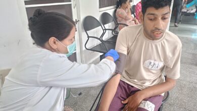 श्री महंत इन्दिरेश अस्पताल ने चैशायर होम्स में किया फ्री स्वास्थ्य शिविर का आयोजन