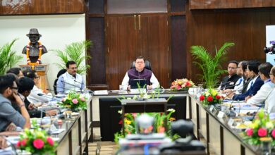 राज्य स्तरीय बैंकर्स समिति की बैठक- मुख्यमंत्री पुष्कर धामी की अफसरों को ताकीद, ऋण-जमा अनुपात बढ़ाने पर दिया जाए खास जोर