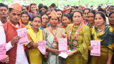 भाजपा ने नारों को यथार्थ में बदला ,देशभर में विकासवादी राजनीति की नींव रखी : रेखा आर्या