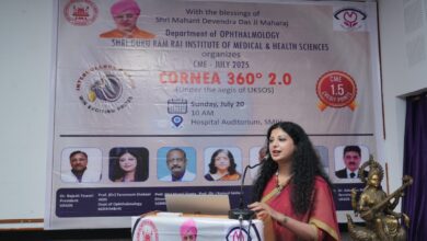 श्री महंत इन्दिरेश अस्पताल में विशेषज्ञ बोले- रूमेटाॅइड रोगी काॅर्नियल अल्सर से आंखों को कैसे बचाएं पर हुई चर्चा