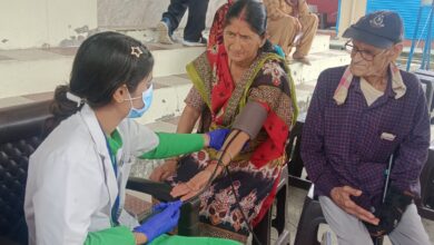 श्री महंत इन्दिरेश अस्पताल ने बालाजी फाउन्डेशन के तत्वाधान में किया स्वास्थ्य शिविर का आयोजन,205 रोगियों ने उठाया शिविर का लाभ