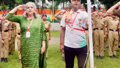 एसजीआरआर में विश्वविद्यालय में  79वां स्वतंत्रता दिवस- तिरंगे की शान और देशभक्ति का उत्सव आया नजर