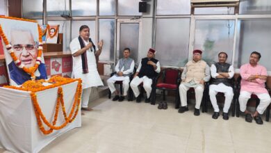 भाजपा परिवार ने भारत रत्न, पूर्व पीएम अटल को पुण्य तिथि पर किया याद,  प्रदेश अध्यक्ष महेंद्र भट्ट बोले – वाजपेई न सदैव की उत्तराखंड के विकास की चिंता