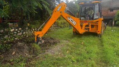 25 बीघा अवैध प्लॉटिंग पर एमडीडीए की सख्त कार्रवाई, ध्वस्त की गई 