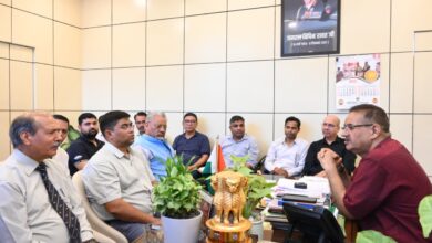 उत्तराखंड सरकार की महत्वाकांक्षी परियोजना सैन्यधाम निर्माण के अंतिम चरण के कार्यों को शीघ्रता से करें पूरा : जोशी 