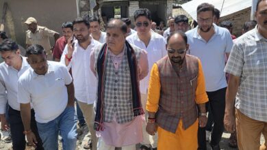 भाजपा प्रदेश अध्यक्ष महेंद्र  भट्ट ने किया रुद्रप्रयाग एवं चमोली के आपदाग्रस्त क्षेत्र का दौरा , आपदा प्रभावितों को पूरी मदद का भरोसा दिलाया 