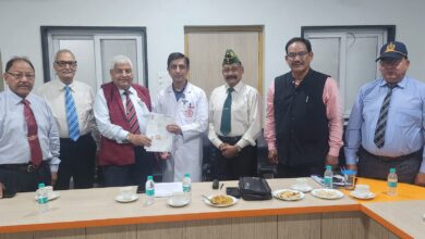 श्री महंत इन्दिरेश अस्पताल एवम् पूर्व सीएपीएफ सैन्ट्रल आर्म्ड पुलिस र्फोसिस ने किए एमओयू पर हस्ताक्षर