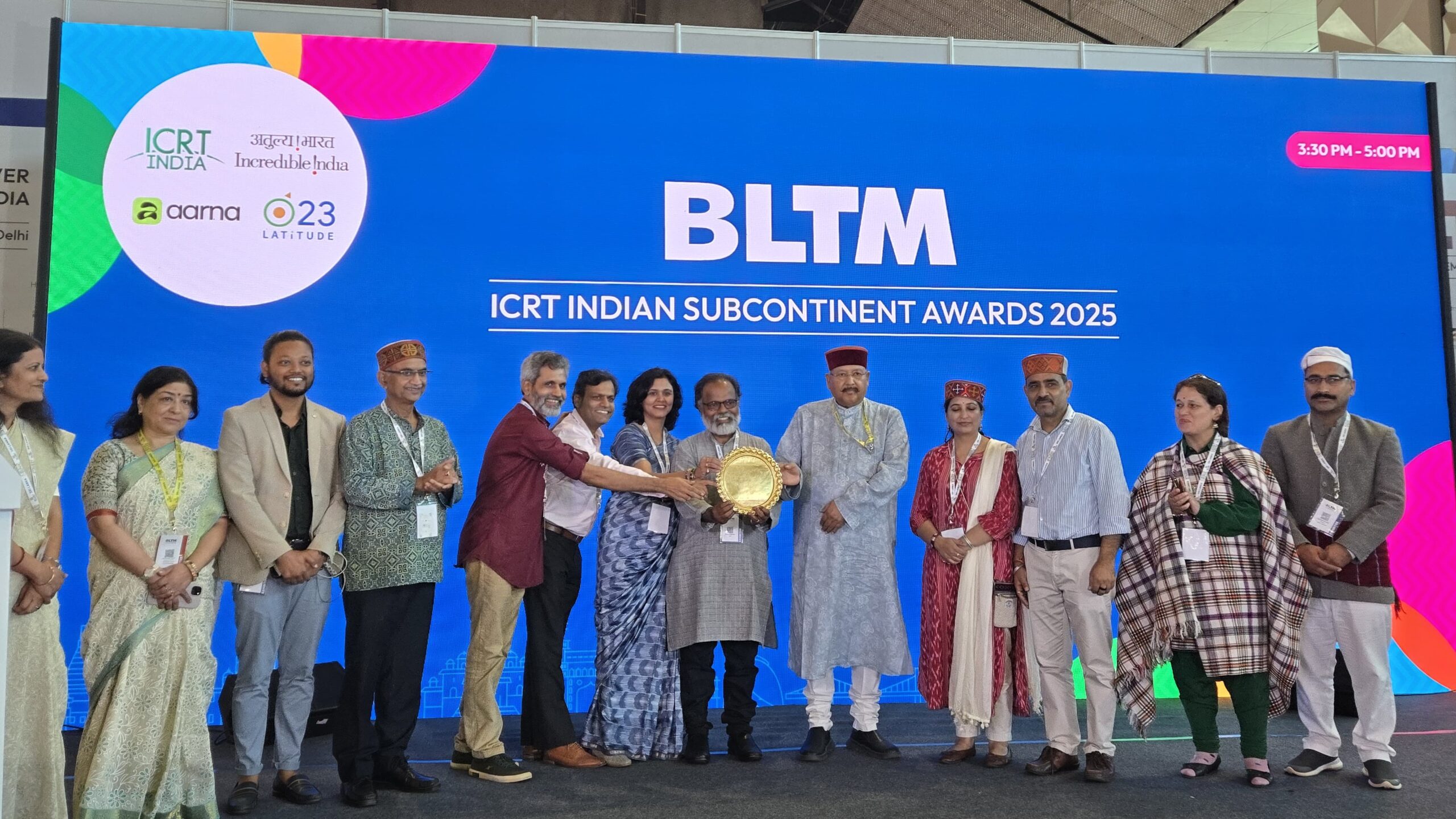 उत्तराखंड पर्यटन आईसीआरटी भारत और उपमहाद्वीप पुरस्कार-2025 सिल्वर अवार्ड से सम्मानित , विभागीय मंत्री महाराज ने कहा- प्रकृति के साथ सामंजस्यपूर्ण होना चाहिए पर्यटन का विकास