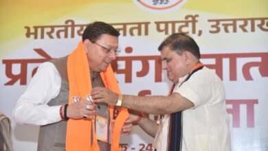 भाजपा की कार्यशाला में बोले सीएम धामी   – युवाओं को भड़काने के लिए शुरू किया जा रहा  नकल जिहाद