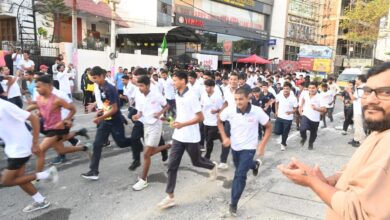 राज्य स्तरीय ‘‘रेड रन’’ मैराथन में युवाओं ने लगाई दौड़ –  दिया एचआईवी/एड्स जागरूकता का संदेश