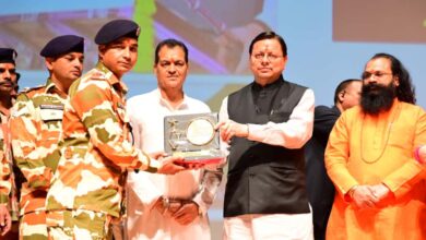 प्राइड मूवमेंट सम्मान समारोह- सीएम धामी ने किया आपदा में सहयोग वाले कर्मियों को सम्मानित