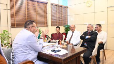 सैनिक कल्याण मंत्री जोशी ने की ताकीद – सैन्य धाम के अंतिम चरण के कार्य शीघ्र पूर्ण किए जाएं