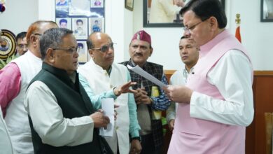 डांडागांव छानी से टटाऊ महाविद्यालय तक जल्द स्वीकृत होगा सड़क एवं पूल निर्माण कार्य : चौहान