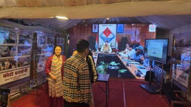 विरासत मेले में सूचना विभाग का स्टॉल बना आकर्षण, स्टाल पर बड़ी संख्या में स्थानीय नागरिक, विद्यार्थी और युवा पहुंचे