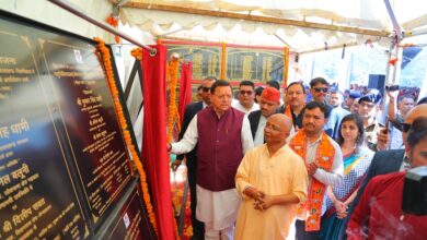 मुख्यमंत्री धामी ने किया 102.82 करोड़ की 11 विकास योजनाओं का लोकार्पण एवं शिलान्यास