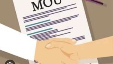 श्री महंत इन्दिरेश अस्पताल व दि हंस फाउंडेशन आई केयर के बीच एमओयू