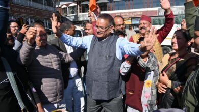 कैबिनेट मंत्री जोशी ने जोशी ने मसूरी में मनाया बिहार चुनाव में भाजपा की ऐतिहासिक जीत का जश्न