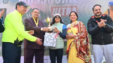 कैबिनेट मंत्री जोशी ने मसूरी में पद्मश्री  सिने अभिनेता टॉम आल्टर की स्मृति में आयोजित   अल्ट्रा मैराथन के विजेताओं को किया पुरस्कृत 