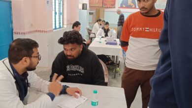 राहत भरा काम –  श्री महंत इन्दिरेश अस्पताल ने लगाया मेडिकल कैंप , 600 से ज्यादा मरीजों ने उठाया फायदा,  कैंसर के प्रति किया जागरूक