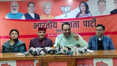 धामी सरकार में दोगुनी रफ्तार से हो रहा उत्तराखण्ड का विकास, साकार हो रहा विकसित भारत का स्वप्न:  विनोद चमोली