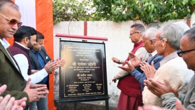विकास पुरुष ने दी बड़ी सौगात – कैबिनेट मंत्री जोशी ने किया शक्ति कॉलोनी में स्वीकृत लागत 303 लाख की सीवरेज योजना का शिलान्यास 