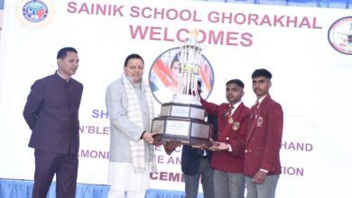 सीएम धामी ने  कहा – सैनिक स्कूल घोड़ाखाल ने राष्ट्र को अनुशासन और राष्ट्रभक्ति से ओत-प्रोत युवा देने में रचा स्वर्णिम इतिहास