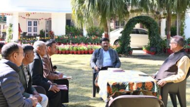 सैनिक कल्याण मंत्री जोशी ने कहा –  सैन्यधाम लोकार्पण की सभी तैयारियों को समय से करें पूरा