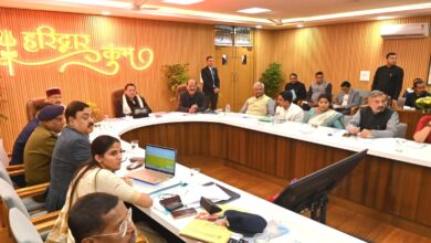मुख्यमंत्री धामी ने हरिद्वार में की कुंभ मेला 2027 की तैयारियों की समीक्षा- दिव्य, भव्य और ऐतिहासिक होगा कुंभ मेला