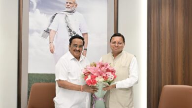 सीएम पुष्कर धामी ने केंद्रीय जल शक्ति मंत्री से की मुलाकात, हरिद्वार महाकुंभ और   नमामि गंगे परियोजनाओं पर की चर्चा