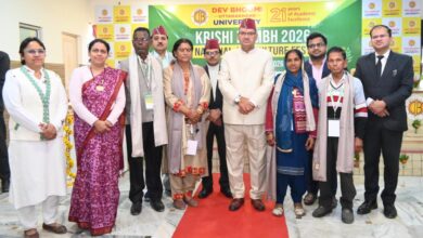 देवभूमि उत्तराखण्ड विश्वविद्यालय की ओर से आयोजित कृषि कुम्भ में बोले जोशी – किसान अर्थव्यवस्था के सशक्त स्तंभ, पर्यावरण के संरक्षक और संस्कृति के संवाहक