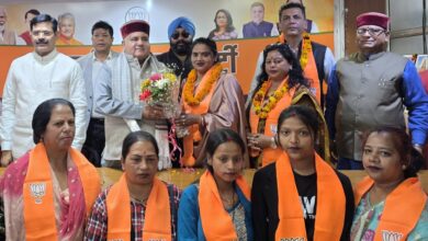 कांग्रेस, बसपा व अन्य दलों के सैकड़ों कार्यकर्ताओं ने थामा भाजपा का दामन, महेंद्र भट्ट ने किया  2027 के विधानसभा चुनाव के लिए कमर कसने का आह्वान