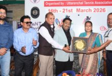 दून में अंतरराष्ट्रीय जूनियर टेनिस टूर्नामेंट शुरू- खेल मंत्री रेखा आर्या  ने किया उद्घाटन