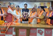 और बढ़ा भाजपा का परिवार – पूर्व कर्मचारी नेता एवं सैन्य अधिकारियों समेत बड़ी संख्या में कांग्रेसी हुए पार्टी में शामिल